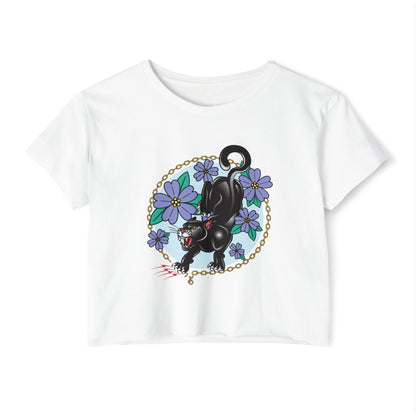 Crop Top Juneteenth Panther