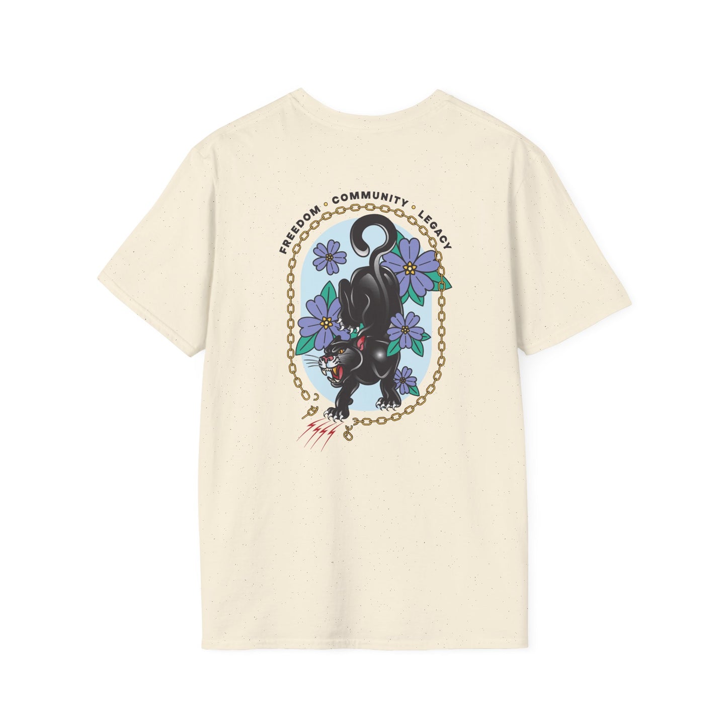 Freedom, Community, Legacy - Panther Juneteenth T-shirt